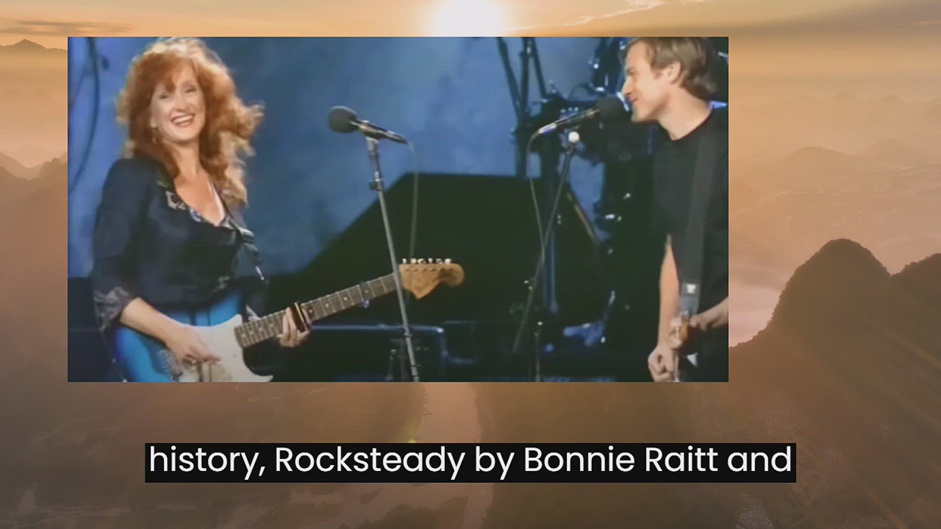 'Video thumbnail for About the song "Rock Steady" by Bonnie Raitt & Bryan Adams'