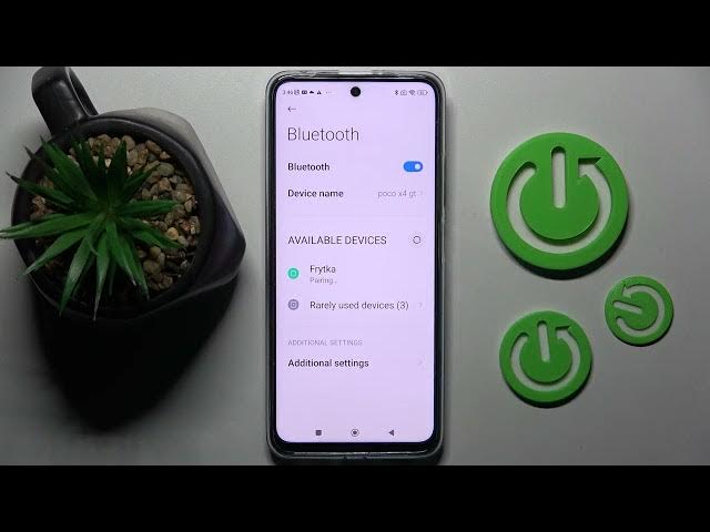 Video thumbnail for How to Connect Bluetooth Device on POCO X4 GT - Pair New Device