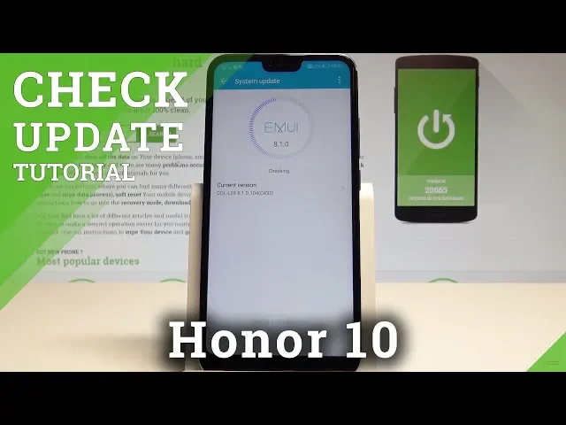 Video thumbnail for How to Check Update on Honor 10 - Check EMUI Version |HardReset.Info
