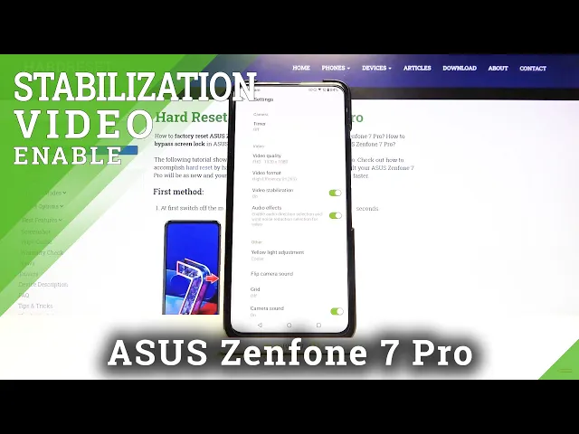 Video thumbnail for How to Use Optical Image Stabilization in ASUS Zenfone 7 Pro - Activate Image Stabilization Feature