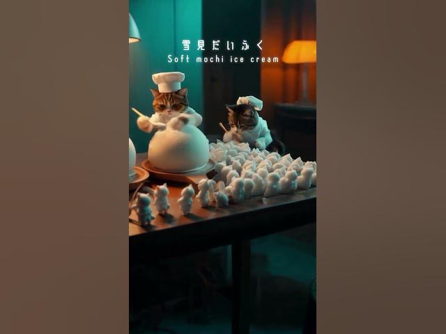 Video thumbnail for #aivideo #miniworkers #satisfying #foodshorts