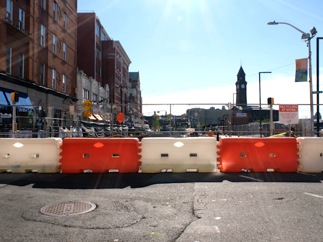 Video thumbnail for Hoboken cafe struggles as street construction disrupts business