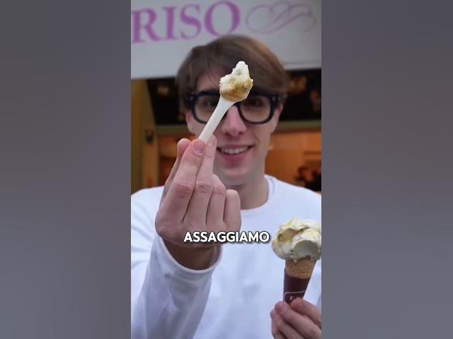 Video thumbnail for Gelato Mediterraneo 🍊 Mandarino, frutta secca pralinata e cioccolato al pistacchio!🍦