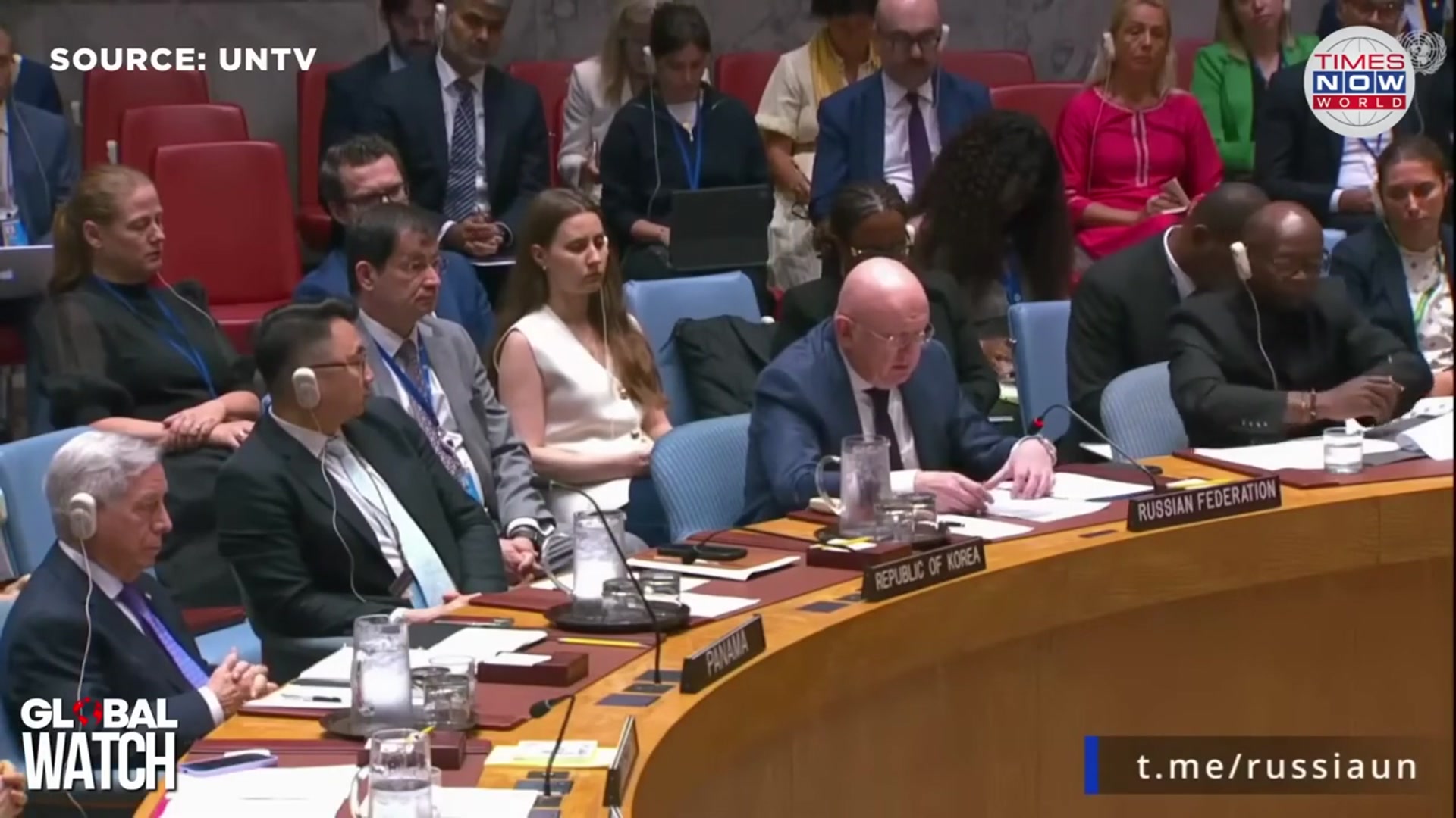 'Video thumbnail for Russia Slams Antonio’s ‘Fake Peace Agenda,’ Says 'NATO Uses United Nations As Cover For War' | WATCH'