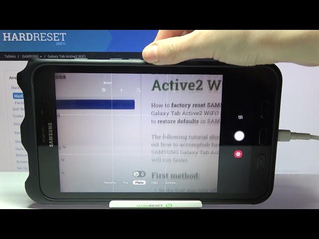 Video thumbnail for How to Activate Grid Lines on SAMSUNG Galaxy Tab Active2 - Use Grid Lines