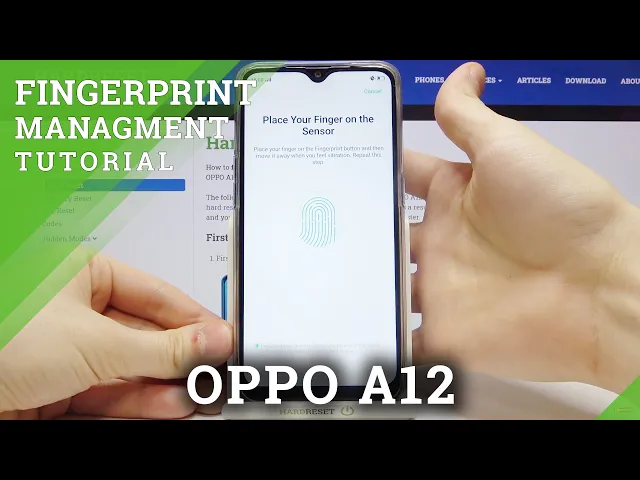Video thumbnail for How to Add Fingerprint to OPPO A12 – Set Fingerprint Protection