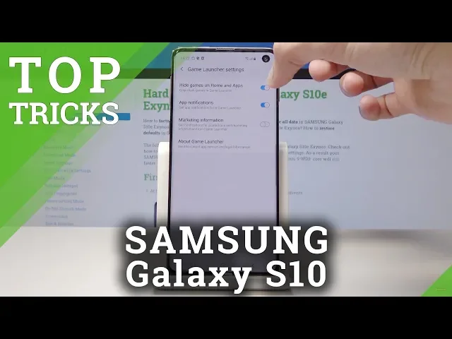 Video thumbnail for TOP TIPS for SAMSUNG Galaxy S10- Hidden Options / Tricks & Tips