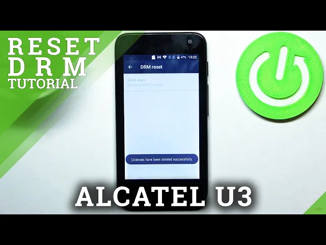 Video thumbnail for How to Reset DRM on ALCATEL U3 – Erase DRM Licenses