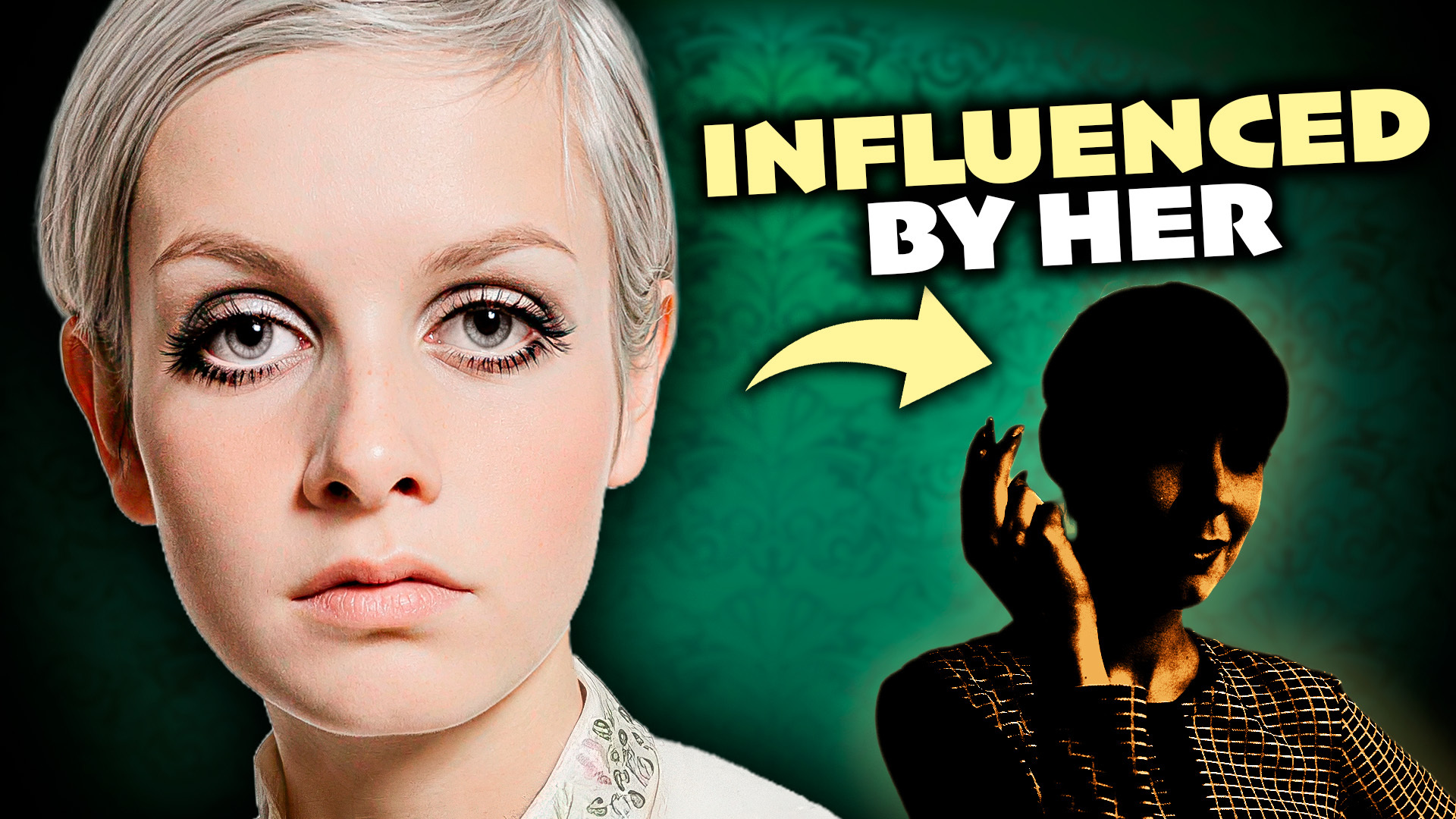 Video thumbnail for Legendary '60s Model Twiggy Was Influenced By Another Striking Beauty Of The Time