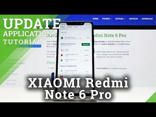 Video thumbnail for How to Change Updates on XIAOMI Redmi Note 6 Pro