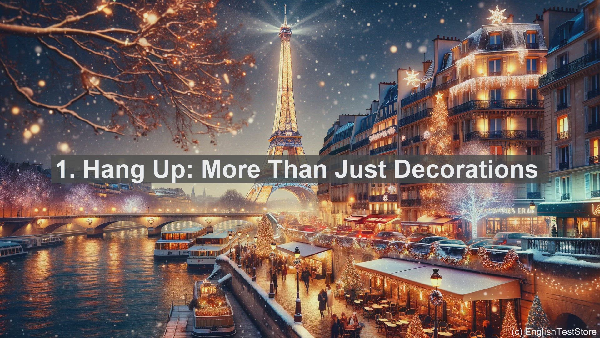 'Video thumbnail for Top 10 Christmas themed English Phrasal Verbs to Learn for Christmas Day'