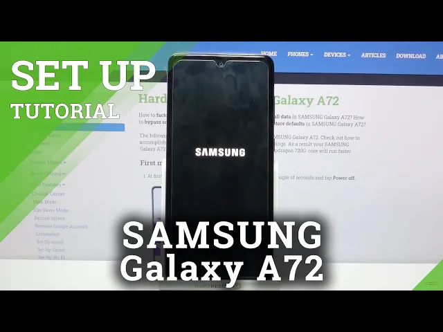 Video thumbnail for How to Turn on SAMSUNG Galaxy A72 – Power on SAMSUNG Device