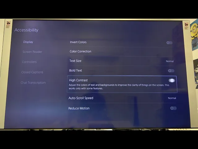 Video thumbnail for How to Customize High Contrast Text in PlayStation 5 – Change Display Settings