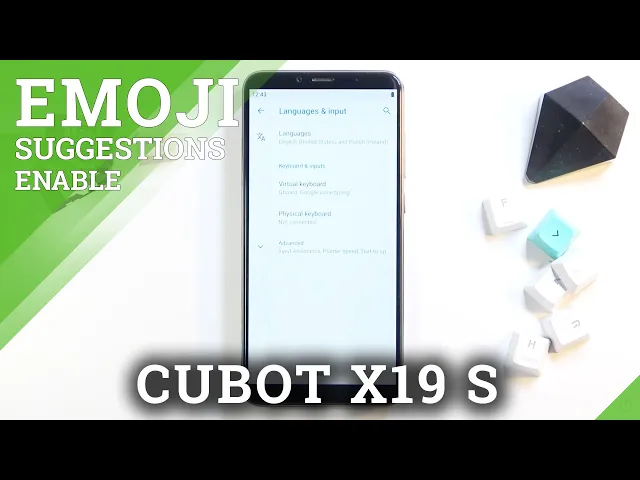 Video thumbnail for How to Show Emoji in CUBOT X19 S - Turn On Emoji Suggestion