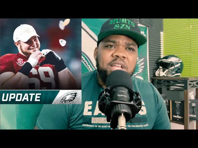 'Video thumbnail for Lord Brunson: eagles' landon dickerson cleared to practice, analyzing linebacker depth & nfl trades'