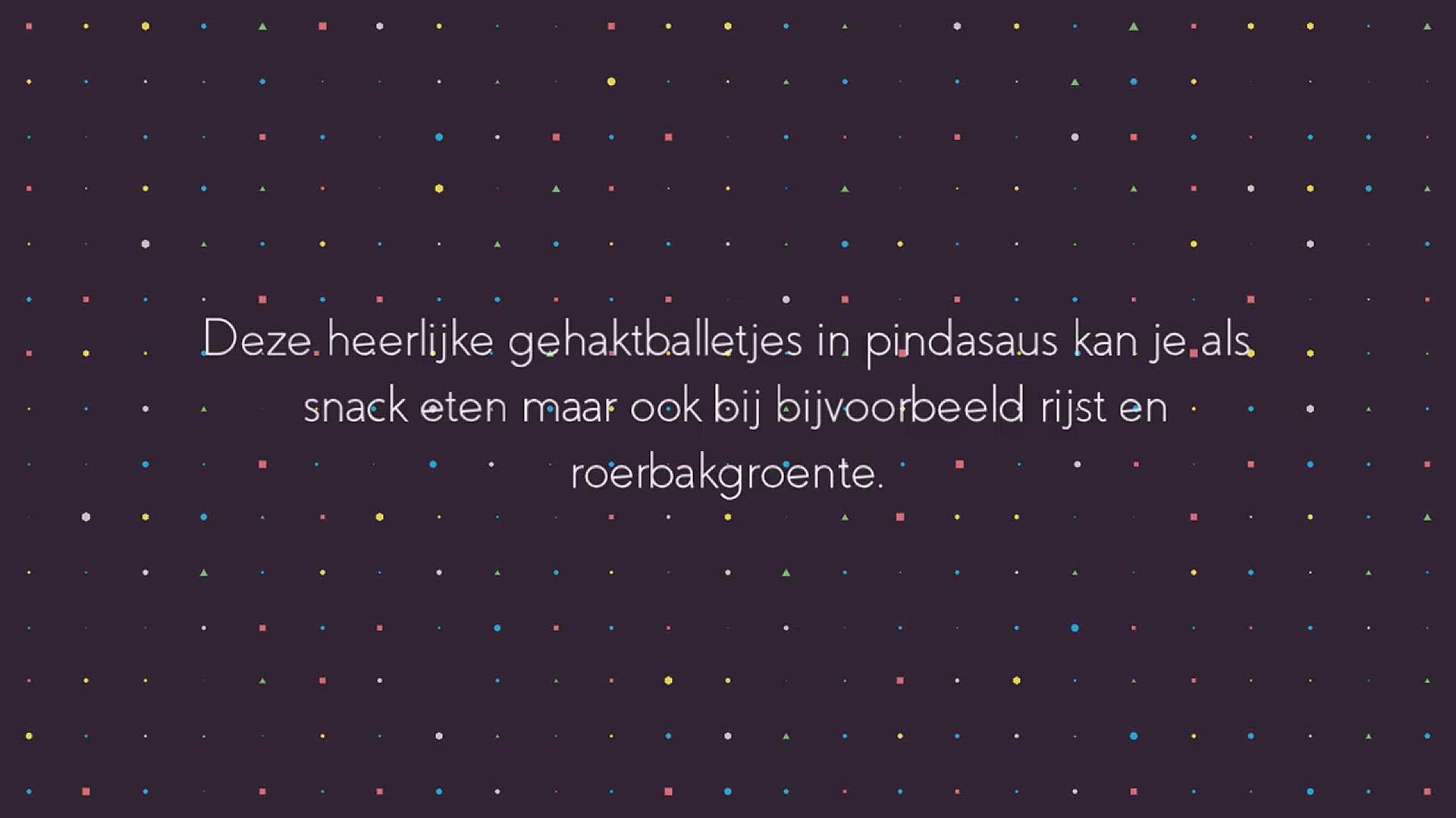 Video thumbnail for GEHAKTBALLETJES IN PINDASAUS