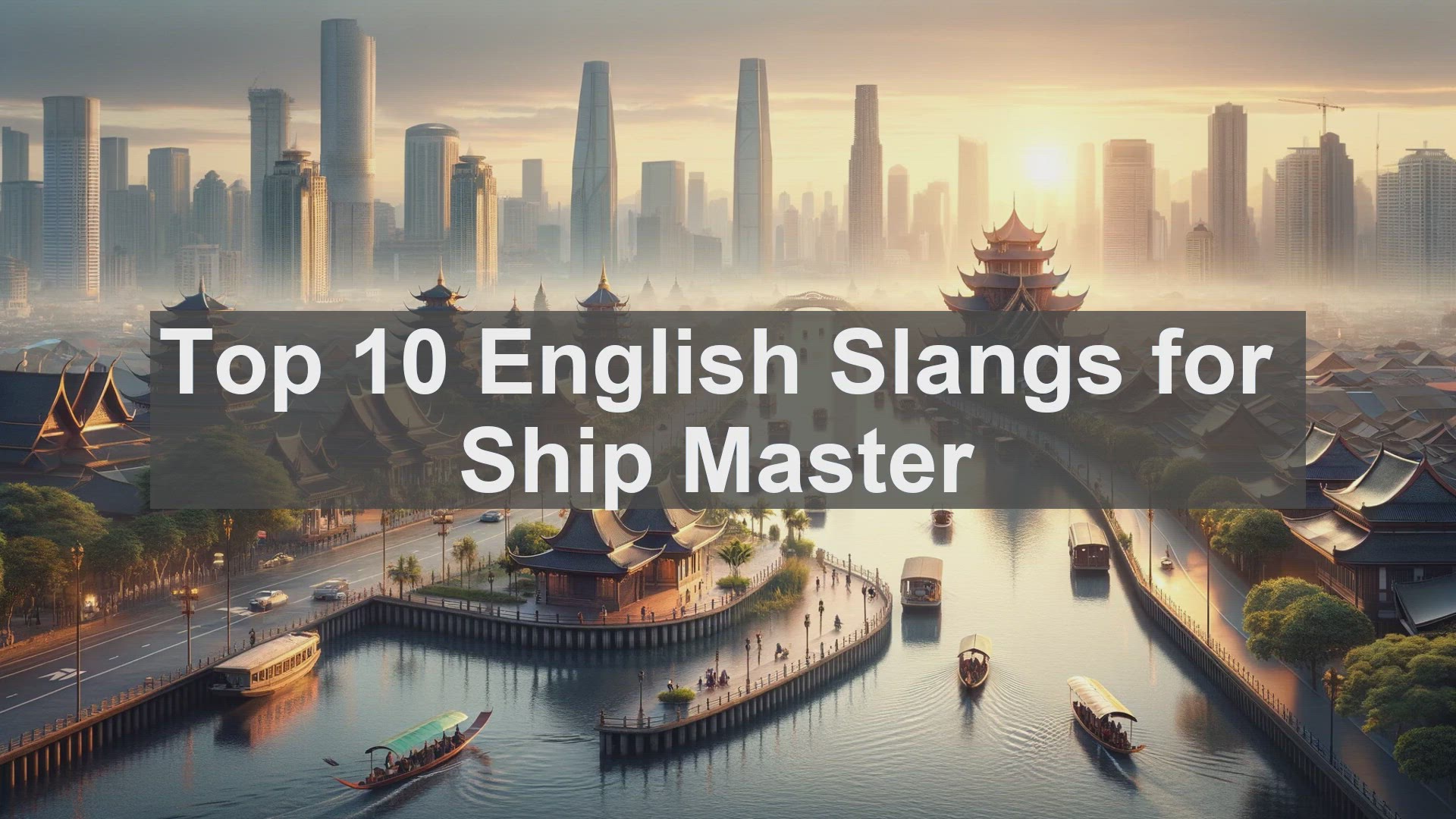 'Video thumbnail for Top 10 English Slangs for Ship Master'
