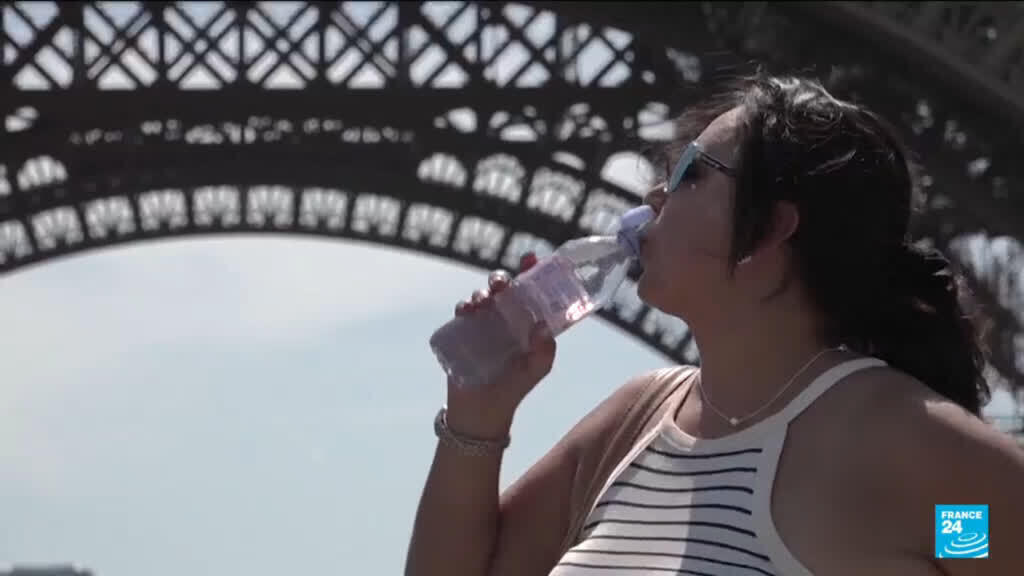Video thumbnail for More climate records under threat as spring heatwave bakes western Europe