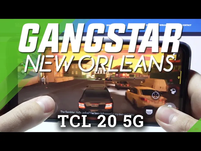 Video thumbnail for TCL 20 5G Gangstar New Orleans - Game Test & FPS Checkup