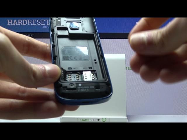 Video thumbnail for How to Insert SIM and SD Cards to NOKIA 225 4G - Remove Battery