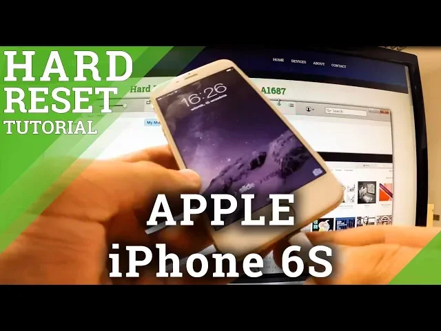 Video thumbnail for Hard Rest APPLE iPhone 6S - restore your phone by using iTunes