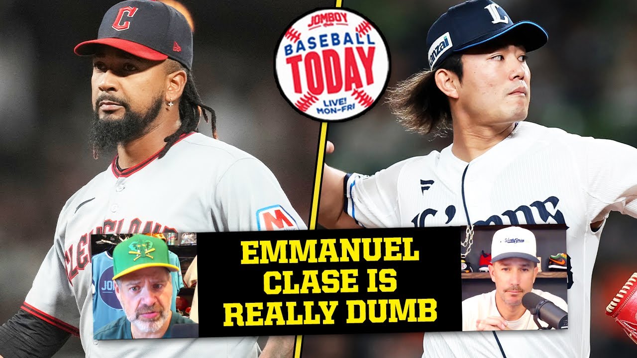 Video thumbnail for Emmanuel Clase threw his MLB career away for THIS? | Baseball Today