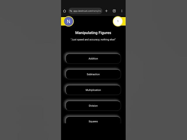 Video thumbnail for NSMQ | Becoming A Human Calculator | Manipulating Figures | Day 1