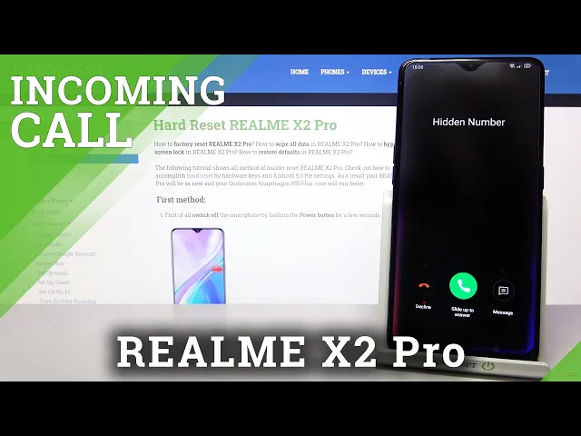 Video thumbnail for Realme X2 Pro - Incoming Call Presentation & Settings