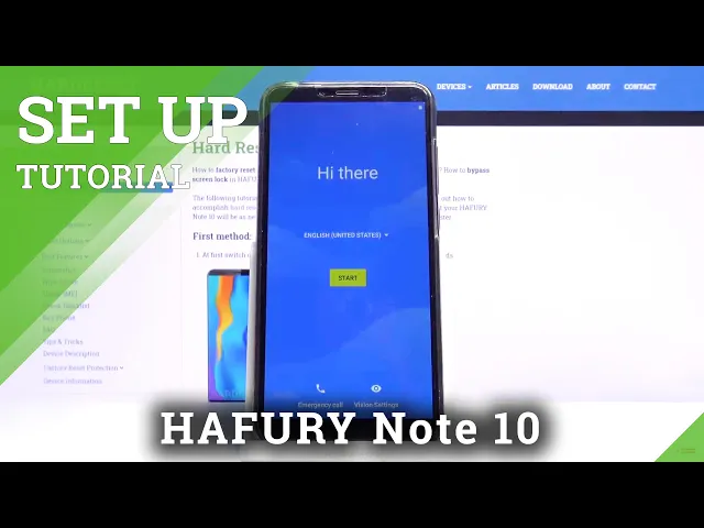 Video thumbnail for How to Setup HAFURY Note 10 – Configuration Process