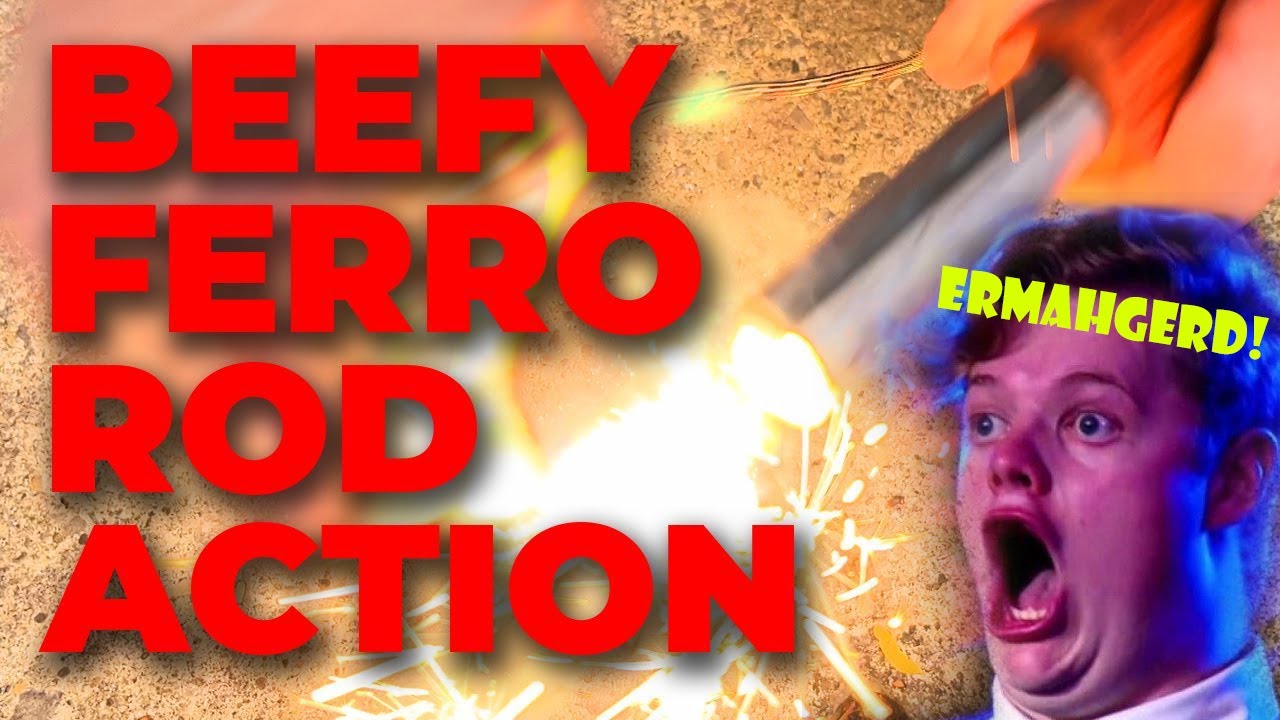 Video thumbnail for Firesteel Fire Starter for Your Survival Kit! Start a Fire in Any Condition