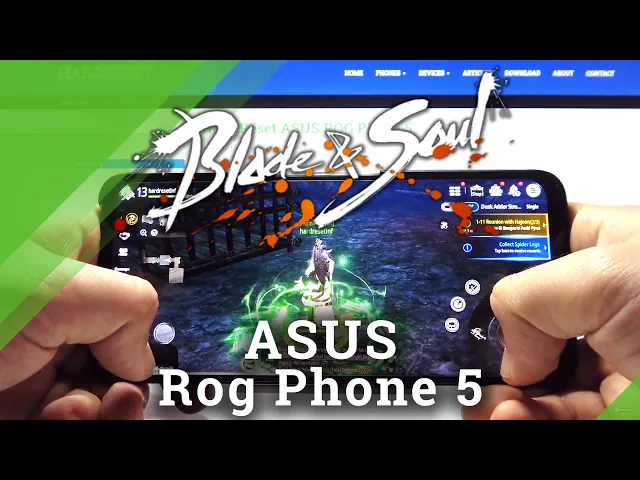 Video thumbnail for Gaming Quality Review on ASUS ROG Phone 5 - Blade & Soul Revolution Gameplay | 144Hz