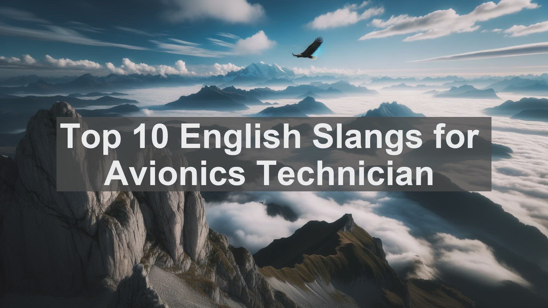 'Video thumbnail for Top 10 English Slangs for Avionics Technician'