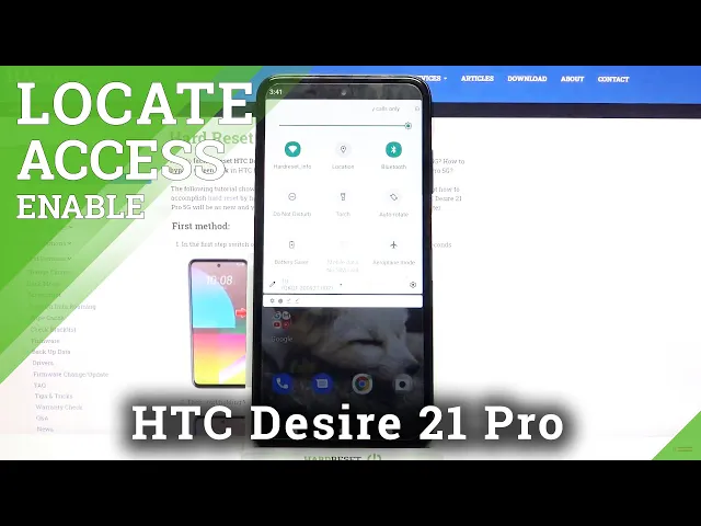 Video thumbnail for How to Disable Device Location on HTC Desire 21 Pro – Geolocation Settings