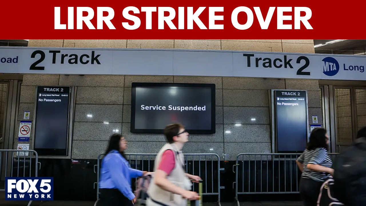 Video thumbnail for LIRR strike over: Details about Tuesday schedules, refunds