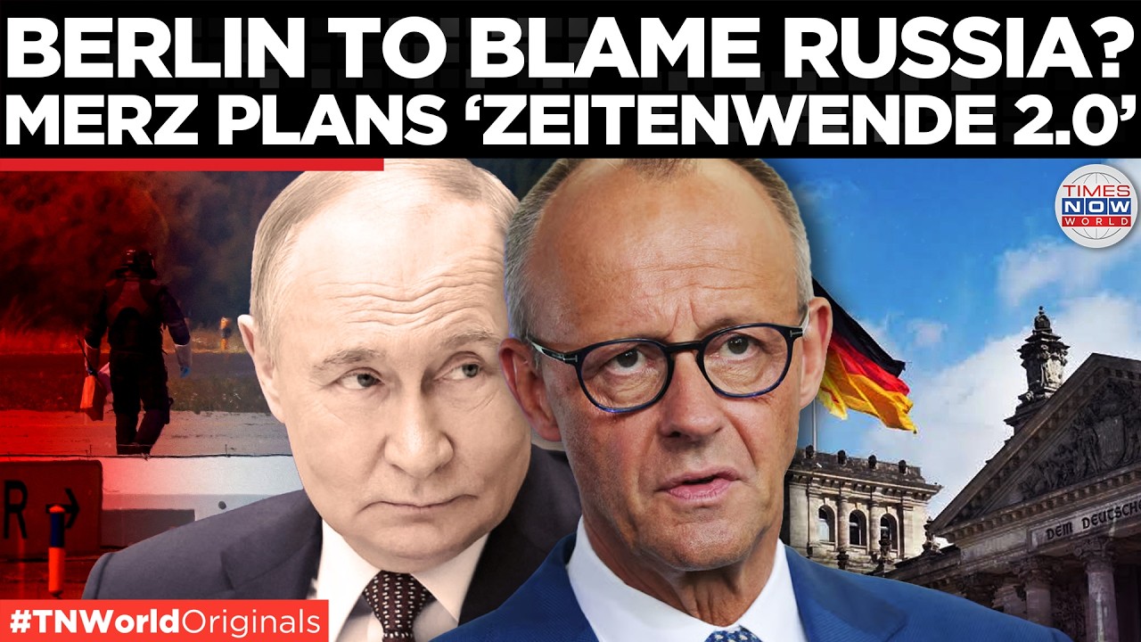 Video thumbnail for RUSSIA VS MERZ: Days After Drone Found At Leipzig AirPort, Germany Plans Retaliation