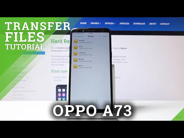 Video thumbnail for How to Move Data on OPPO A73 –  Transfer Files to Memory Card