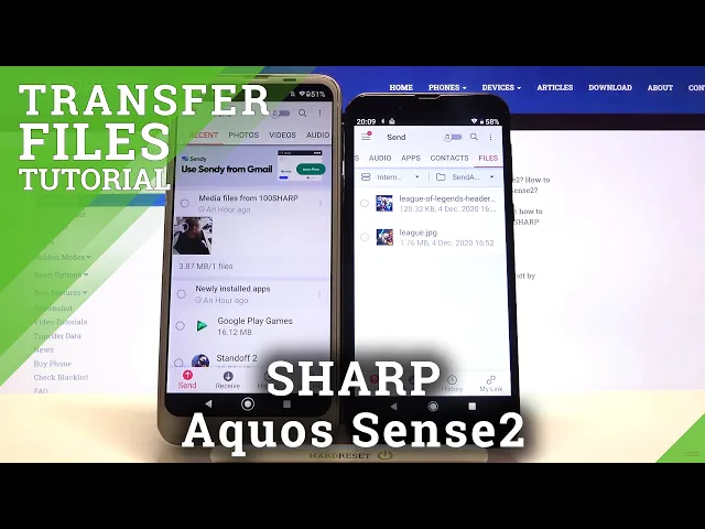 Video thumbnail for How to Move Files from SHARP Aquos Sense2 to Android Phone – Send Anywhere App