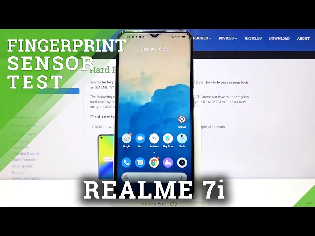 Video thumbnail for How to Add Fingerprints in REALME 7i – Use Fingerprint Sensor