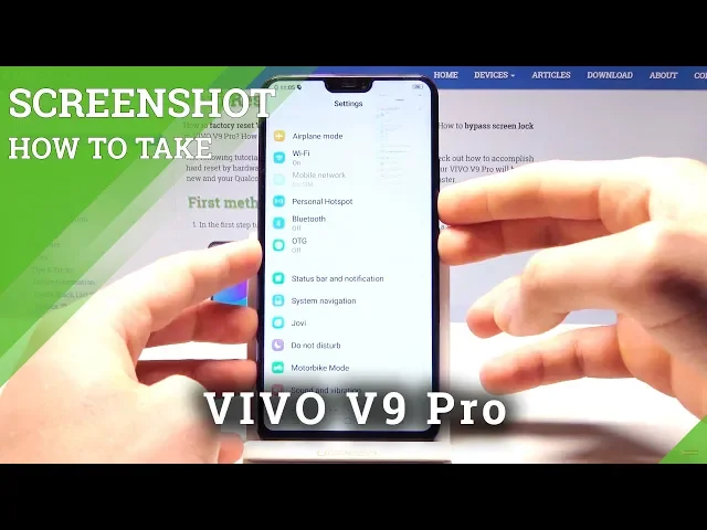 Video thumbnail for How to Take Screenshot in VIVO V9 Pro - Capture & Save Screen