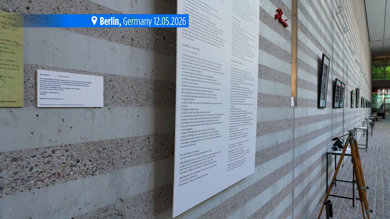 Video thumbnail for Jewish raid in Paris: Missing photos finally give victims of the Nazi era a face