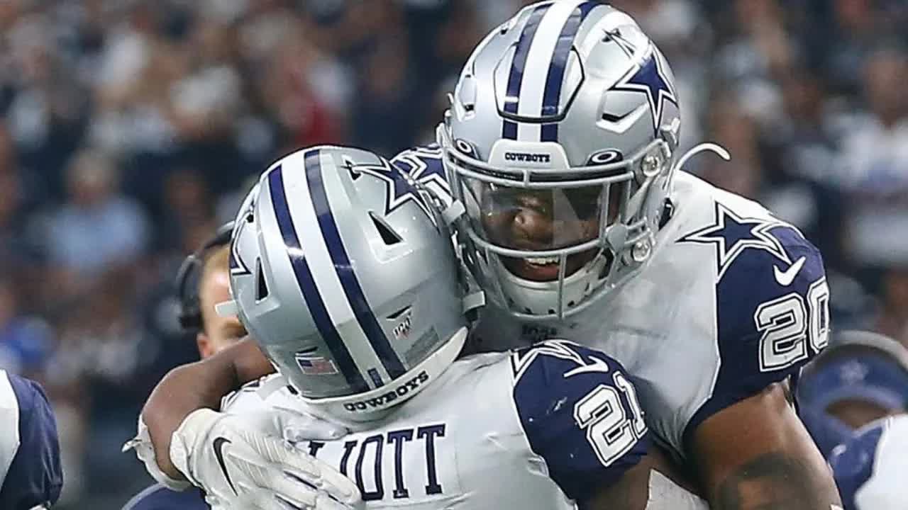 Video thumbnail for law nation sports: dallas cowboys running back dilemma: elliott vs. pollard, salary cap impact