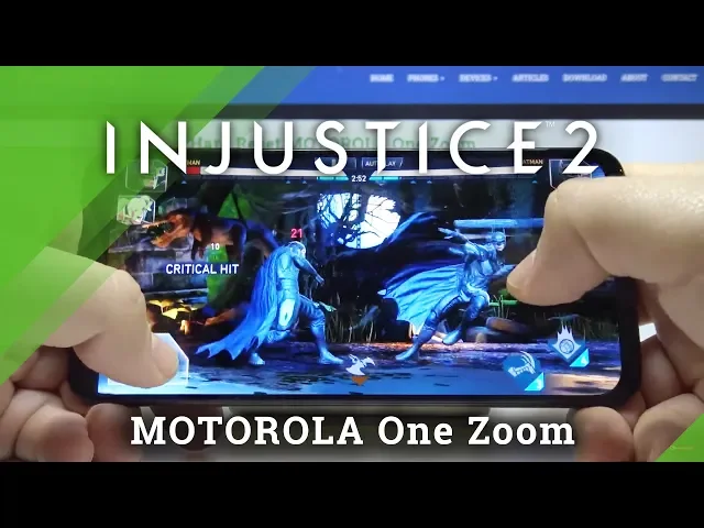 Video thumbnail for Injustice 2 on MOTOROLA One Zoom - GamePlay