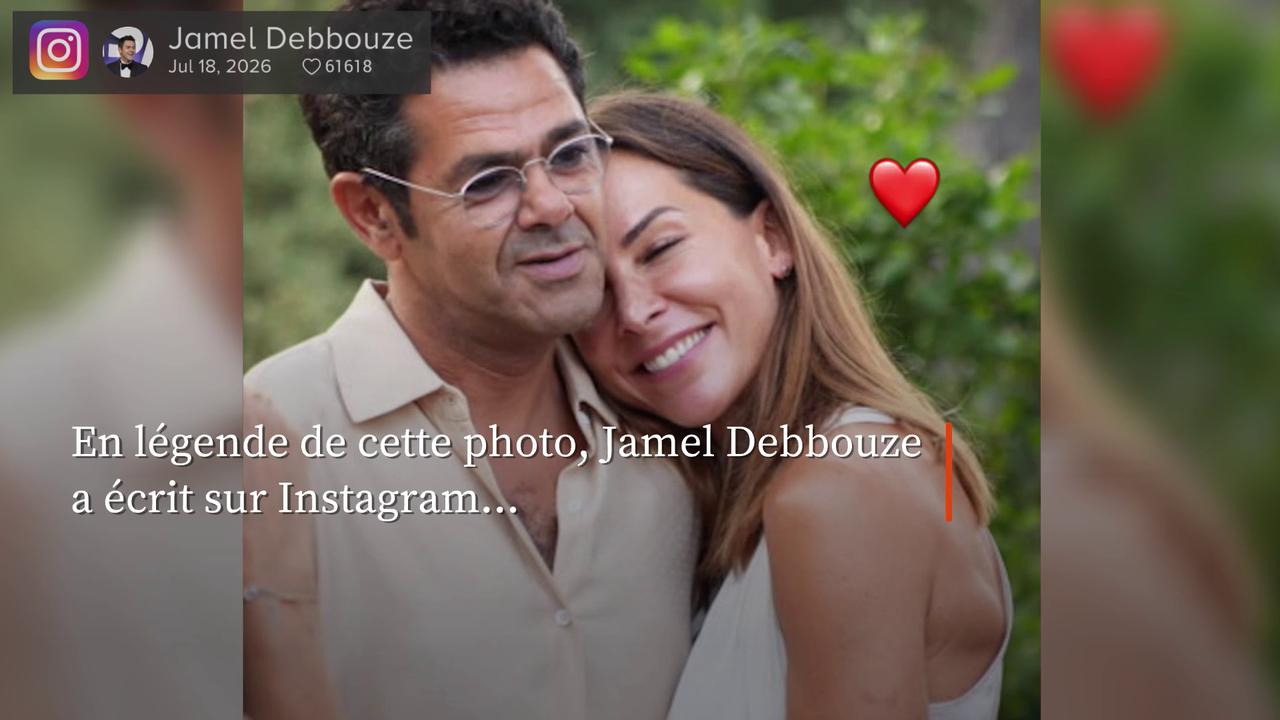 Video thumbnail for Jamel Debbouze fait une tendre déclaration à Mélissa Theuriau pour ses 48 ans.