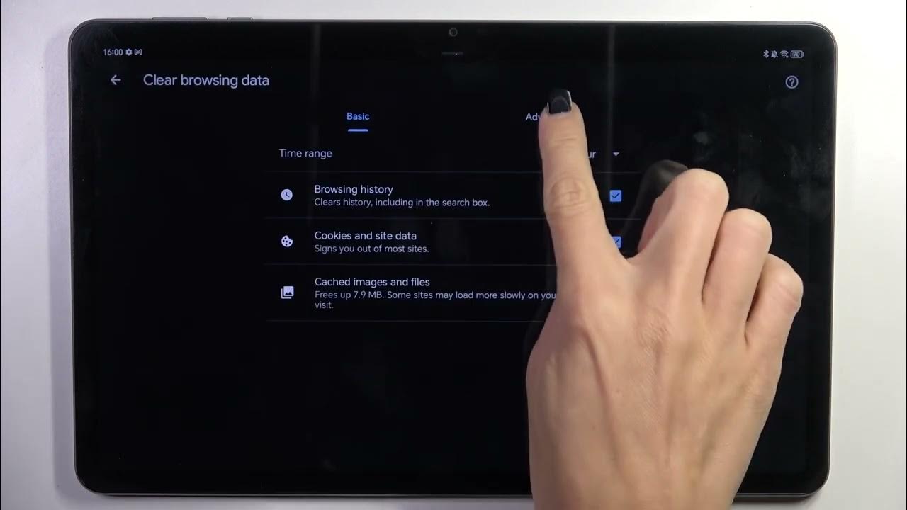 Video thumbnail for How to Clear Browsing Data on Honor Pad X9?