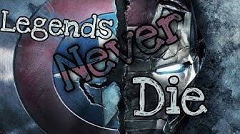 Video thumbnail for IRONMAN & CAPTAIN AMERICA||AMV||LEGENDS NEVER DIE||
