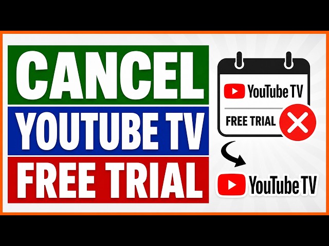 Video thumbnail for How To Cancel A YouTube TV Free Trial? [in 2026]