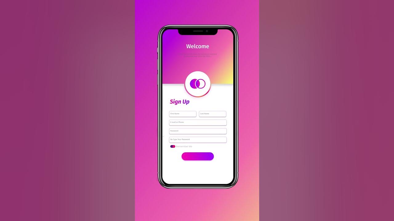Video thumbnail for Design a stunning signup & login page for mobile app using Figma #figmadesign #mobileapp #loginpage