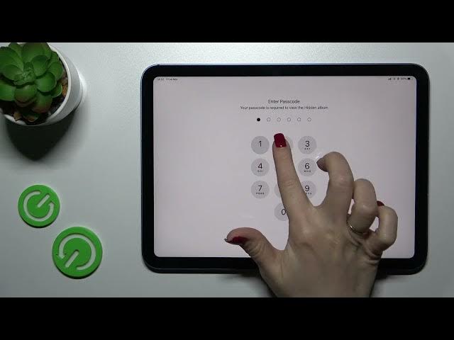 Video thumbnail for How to Hide Photos in the Gallery of iPad 10th Generation (2022) - Hidden Album