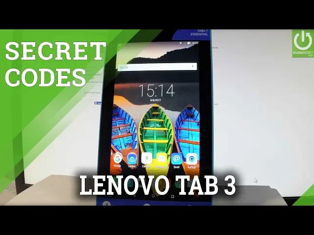 Video thumbnail for Secret Codes LENOVO Tab3 7 Essential - Test Menu / Hidden Mode