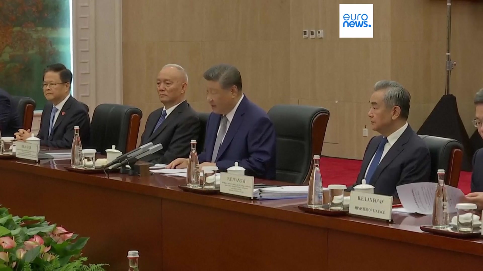 'Video thumbnail for Putin arrives in China for key regional security summit amid stalled Ukraine peace talks'